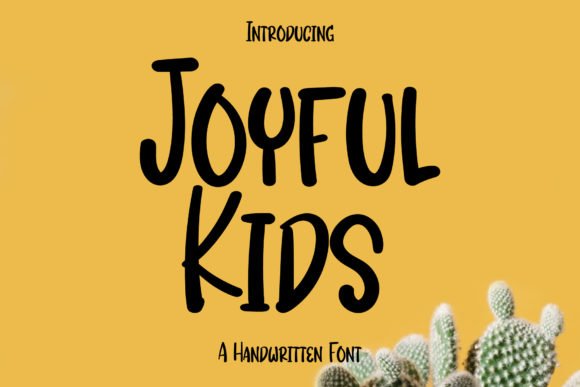 Joyful Kids Font - Featured Image