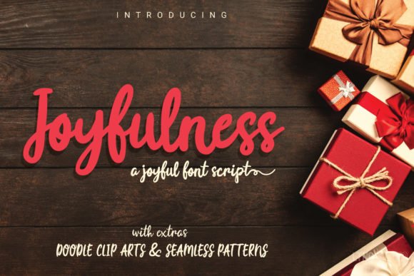 Joyfulness Script Font - Featured Image