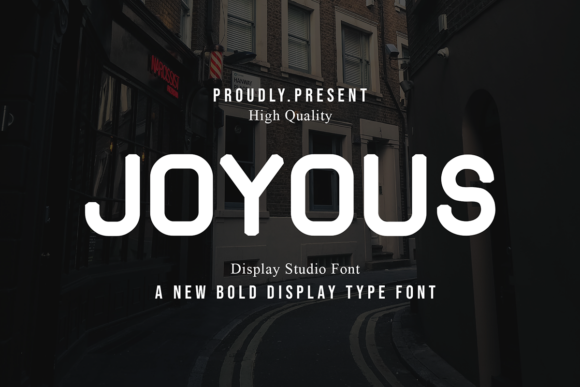 Joyous Font - Featured Image