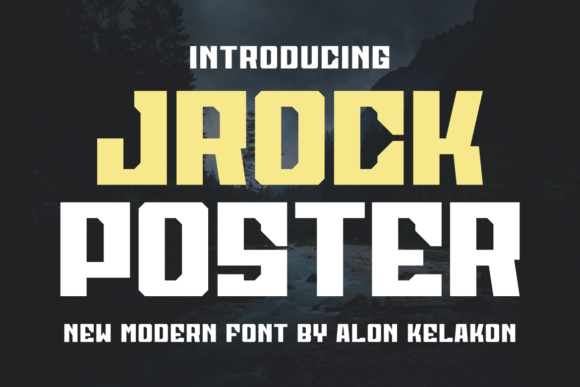 Jrock Poster Font - Featured Image