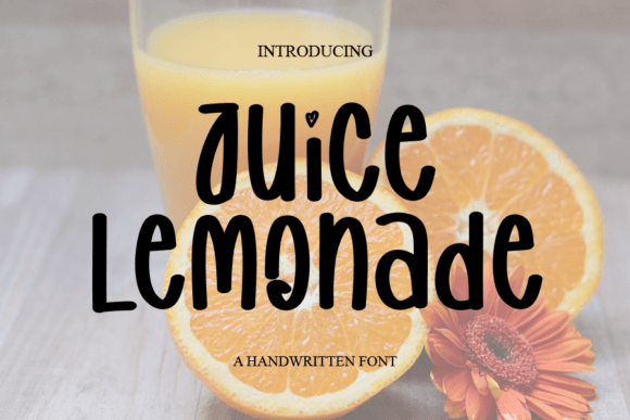 Juice Lemonade Font - Featured Image