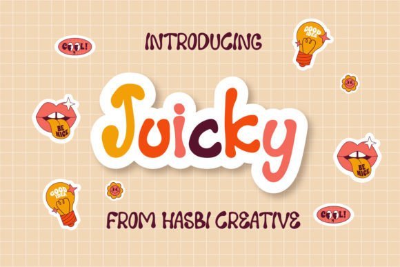 Juicky Font - Featured Image