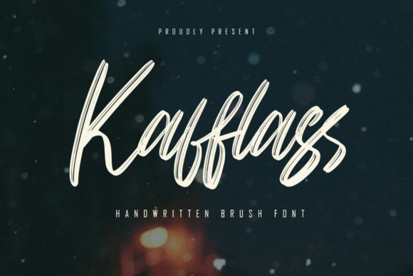 Kafflass Font - Featured Image