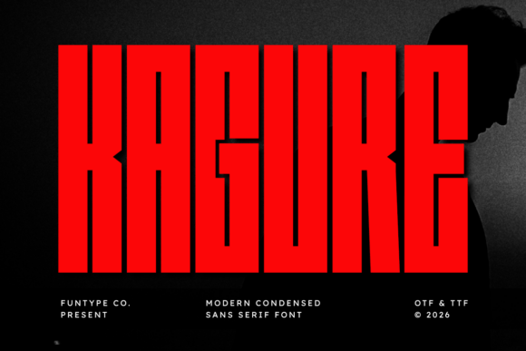 Kagure Font - Featured Image