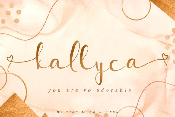 Kallyca Font - Featured Image