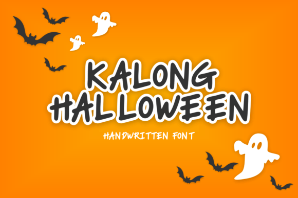 Kalong Halloween Font - Featured Image