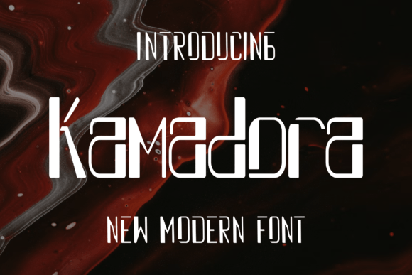Kamadora Font - Featured Image
