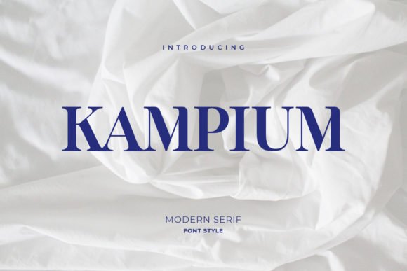Kampium Font - Featured Image