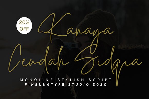 Kanaya Ceudah Font - Featured Image