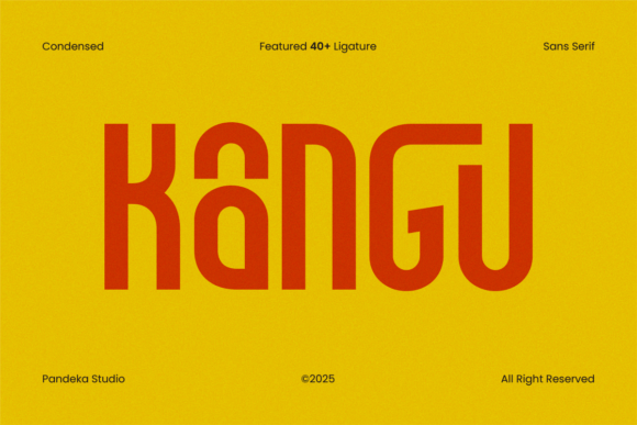 Kangu Font - Featured Image
