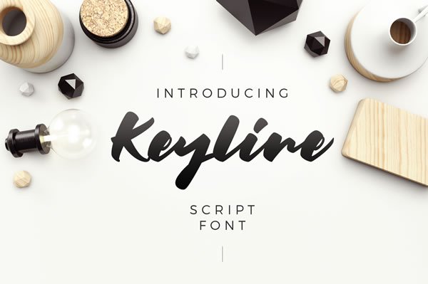 Keyline Font - Featured Image