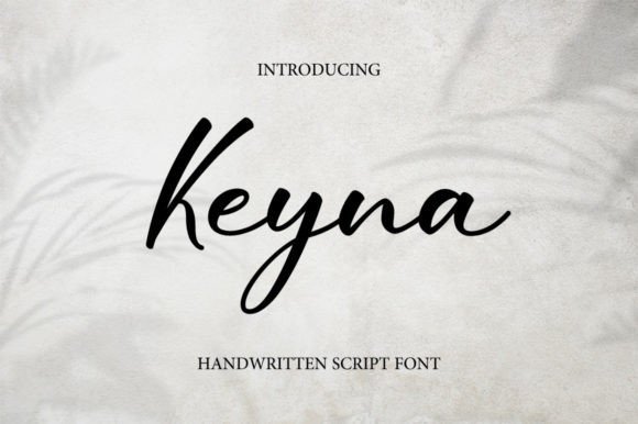 Keyna Font - Featured Image