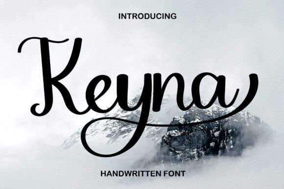 Keyna Font - Featured Image