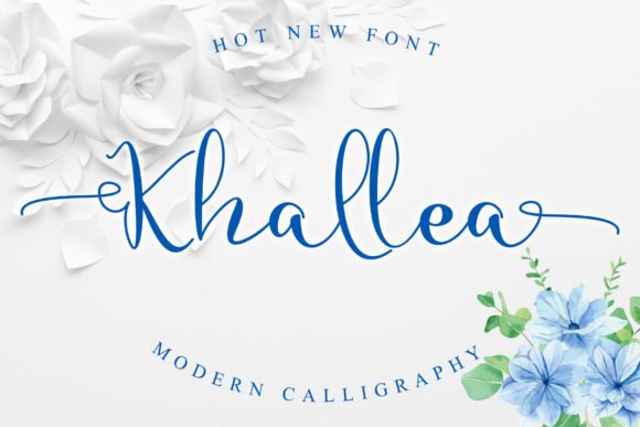 Khallea Font - Featured Image