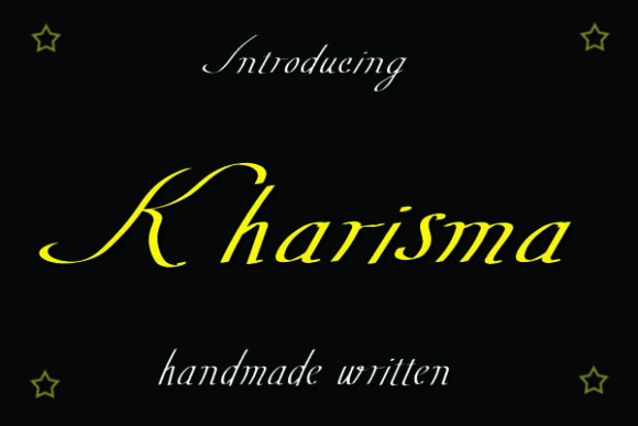 Kharisma Font - Featured Image