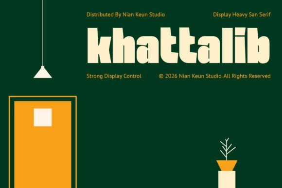 Khattalib Font - Featured Image