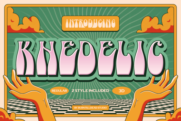 Khedelic Font - Featured Image