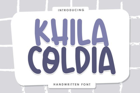 Khila Coldia Font - Featured Image