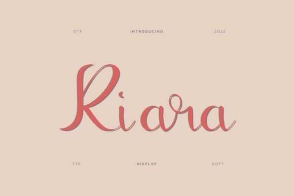 Kiara Font - Featured Image