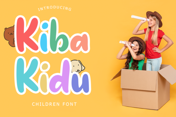 Kiba-Kidu Font - Featured Image
