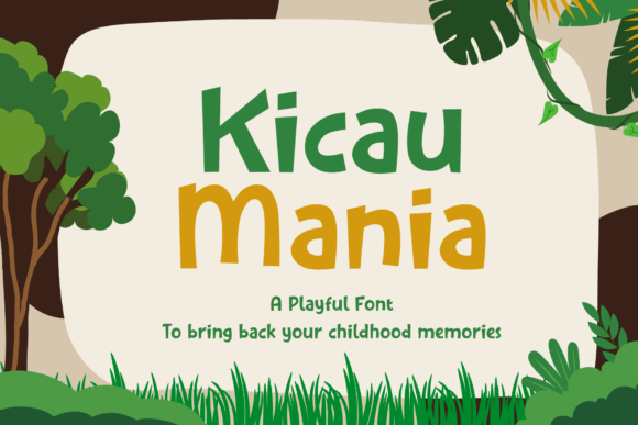 Kicau Mania Font - Featured Image