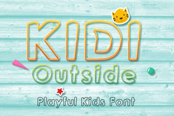 Kidi Outside Font - Featured Image