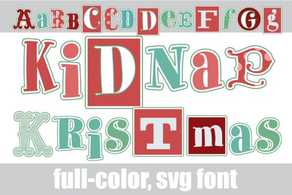 Kidnap Kristmas Font - Featured Image