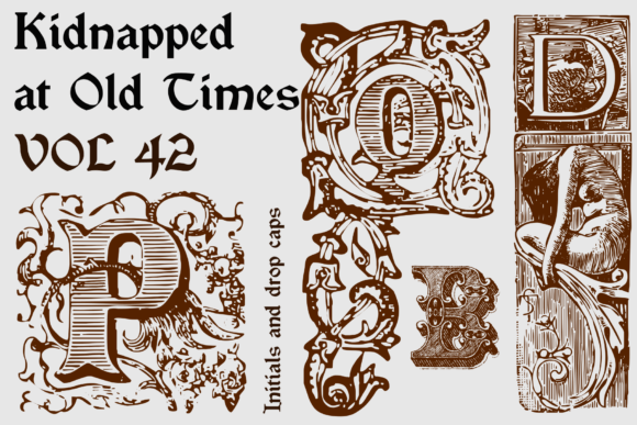 Kidnapped at Old Times Font - Featured Image