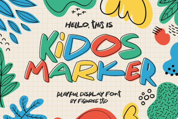 Kidos Marker Font - Featured Image