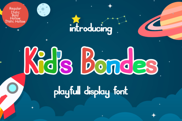 Kids Bondes Font - Featured Image