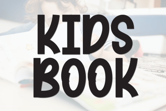 Kids Book Font - Featured Image