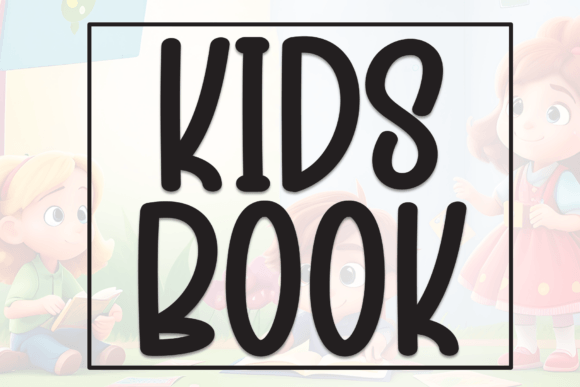 Kids Book Font - Featured Image