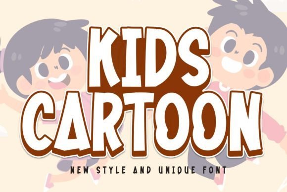 Kids Cartoon Font - Featured Image