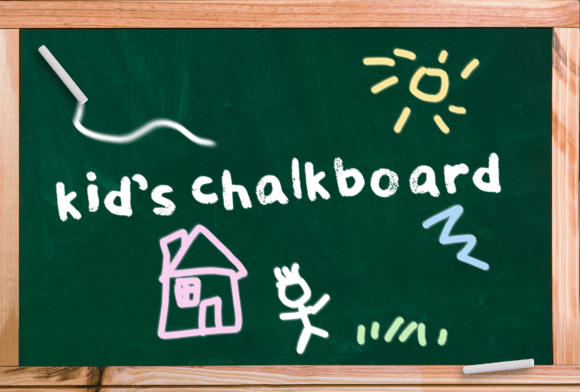 Kids Chalkboard Font - Featured Image