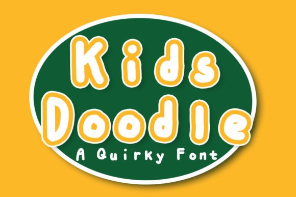 Kids Doodle Font - Featured Image