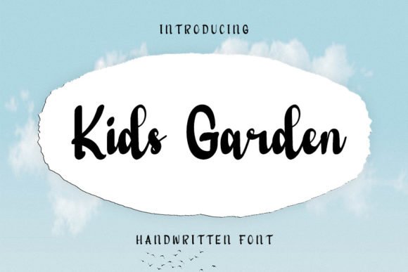 Kids Garden Font - Featured Image