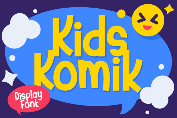 Kids Komik Font - Featured Image