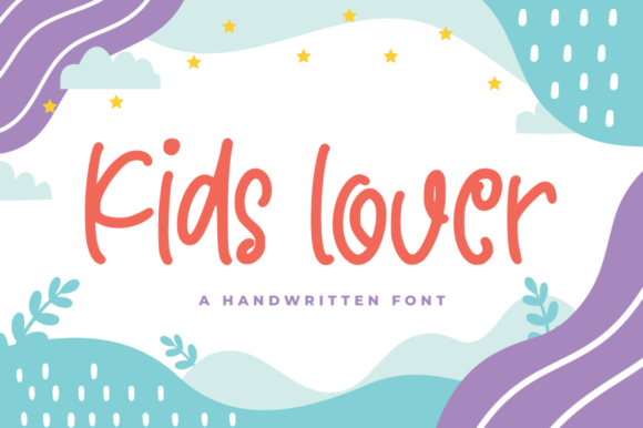 Kids Lover Font - Featured Image