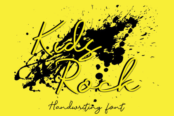 Kids Rock Font - Featured Image