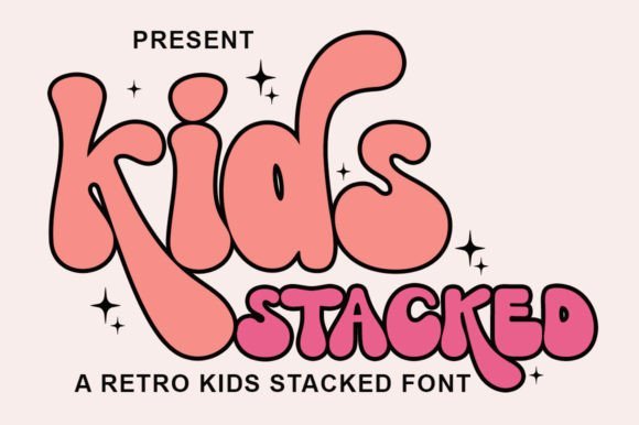 Kids Stacked Font - Featured Image