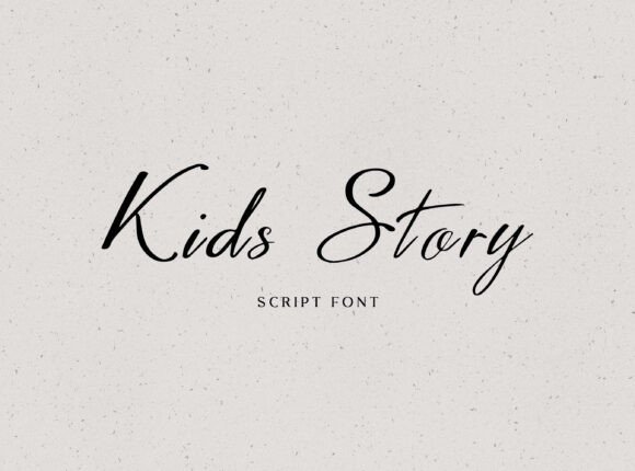 Kids Story Font - Featured Image