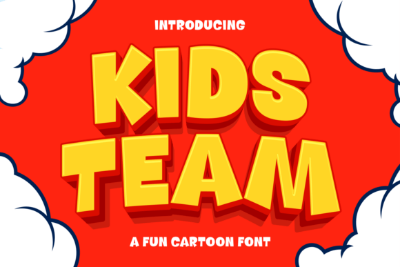 Kids Team Font - Featured Image
