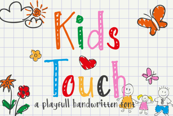 Kids Touch Font - Featured Image