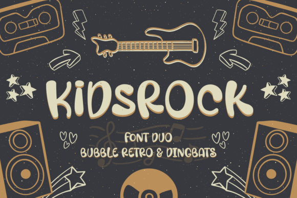 Kidsrock Duo Font - Featured Image
