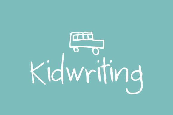 Kidwriting Family Font - Featured Image