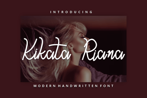 Kikata Riana Font - Featured Image