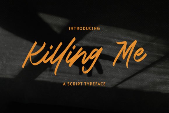 Killing Me Font - Featured Image