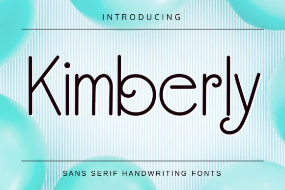 Kimberly Font - Featured Image