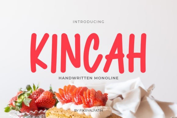 Kincah Font - Featured Image
