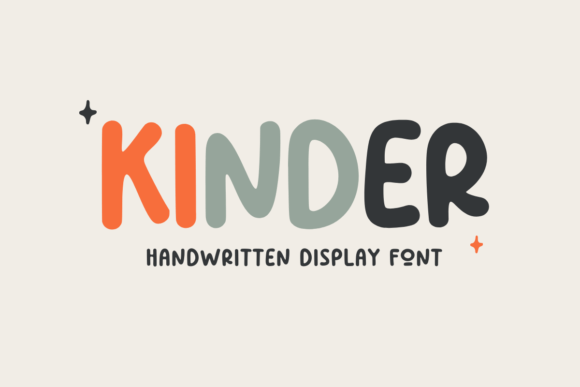 Kinder Font - Featured Image